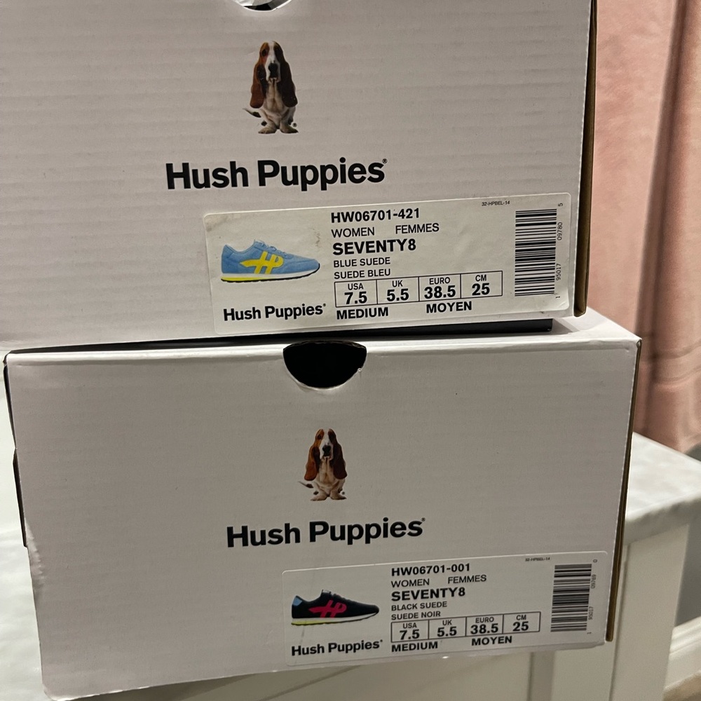 2 for 1 Hush Puppies shoes sz 7.5